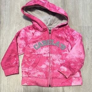 Cabela's Pink Kids Hoodie
